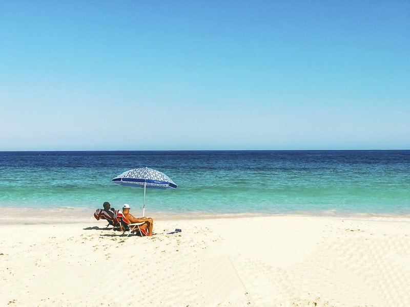 One of the best places to visit in Bermuda is Elbow Beach