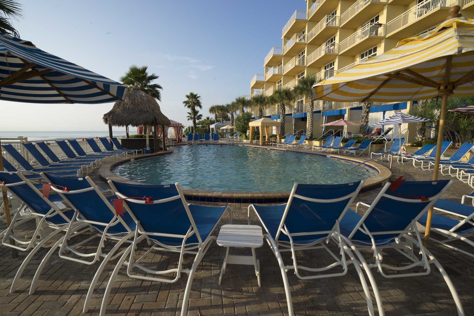 Daytona Beach Shores Hotel poolside