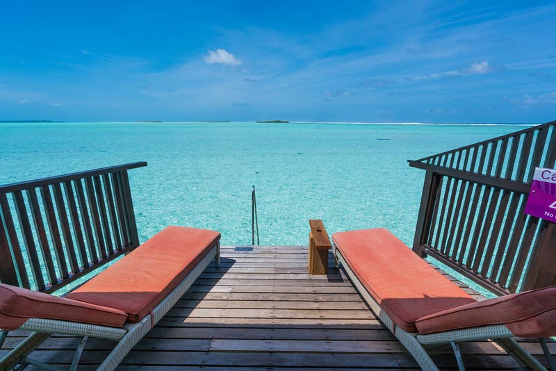 things to do in the Maldives stay in over the water bungalows 