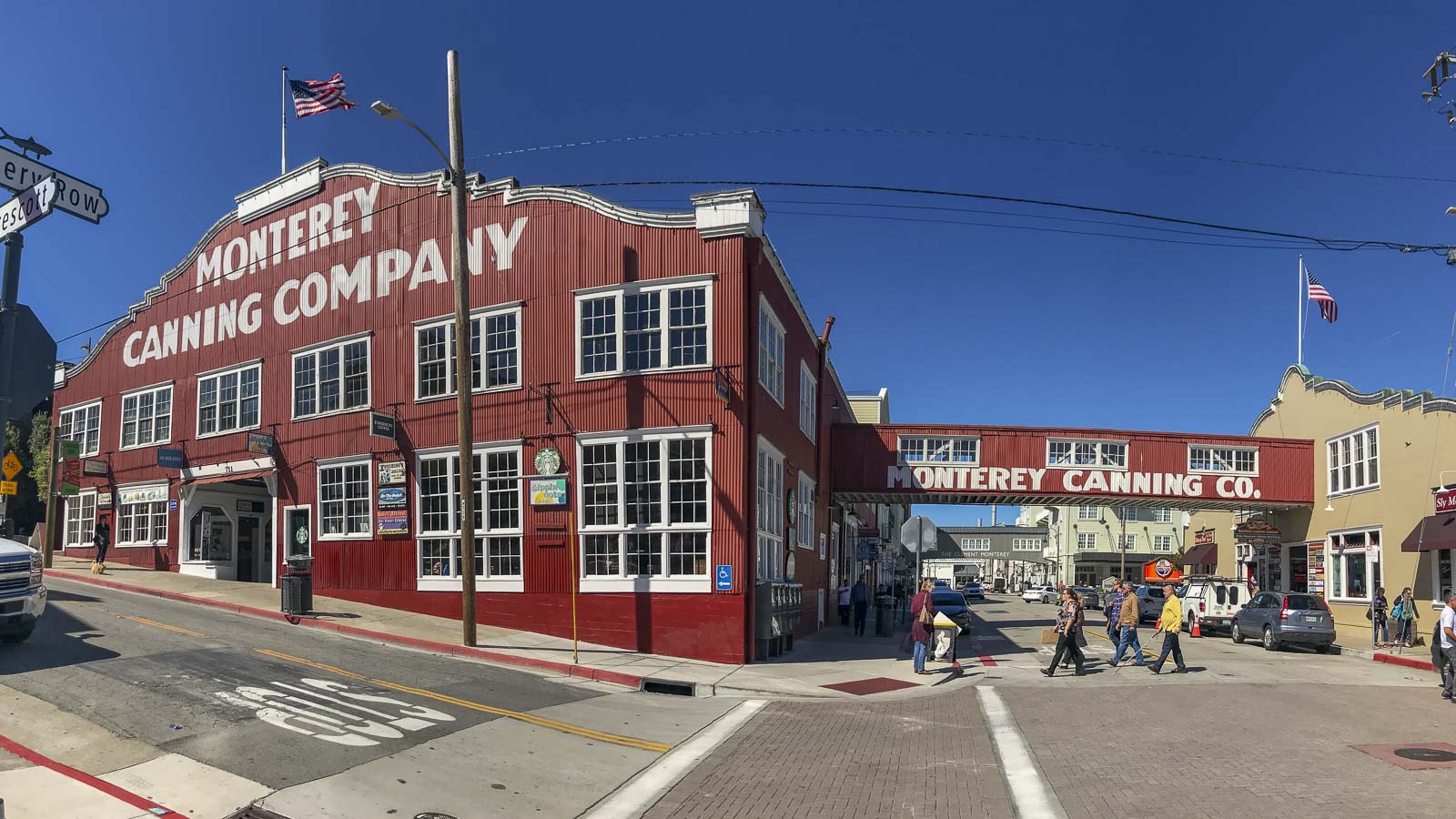 Cannery Row in Monterey California