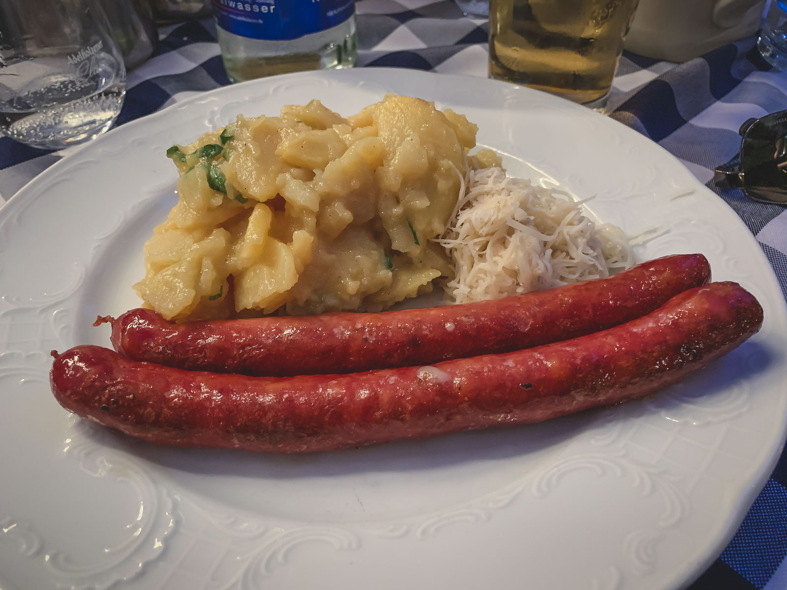 bratwurst in Nuremberg