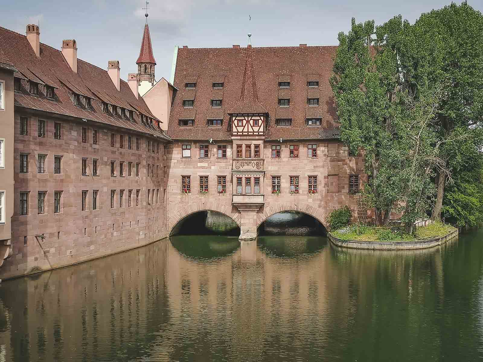 Walk the canal in Nuremberg