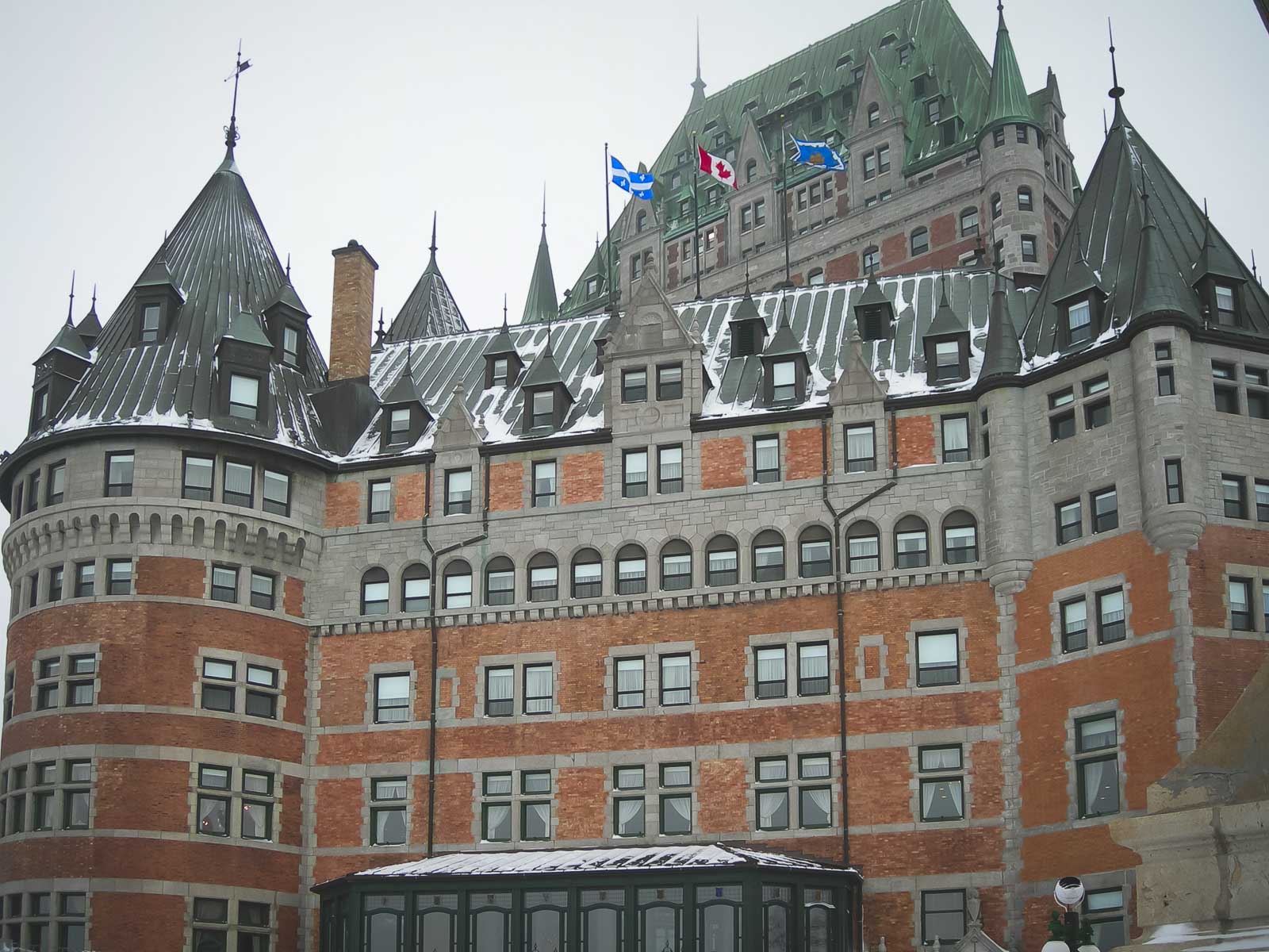 Things to do in Quebec City - The Chateau Frontenac in Quebec City