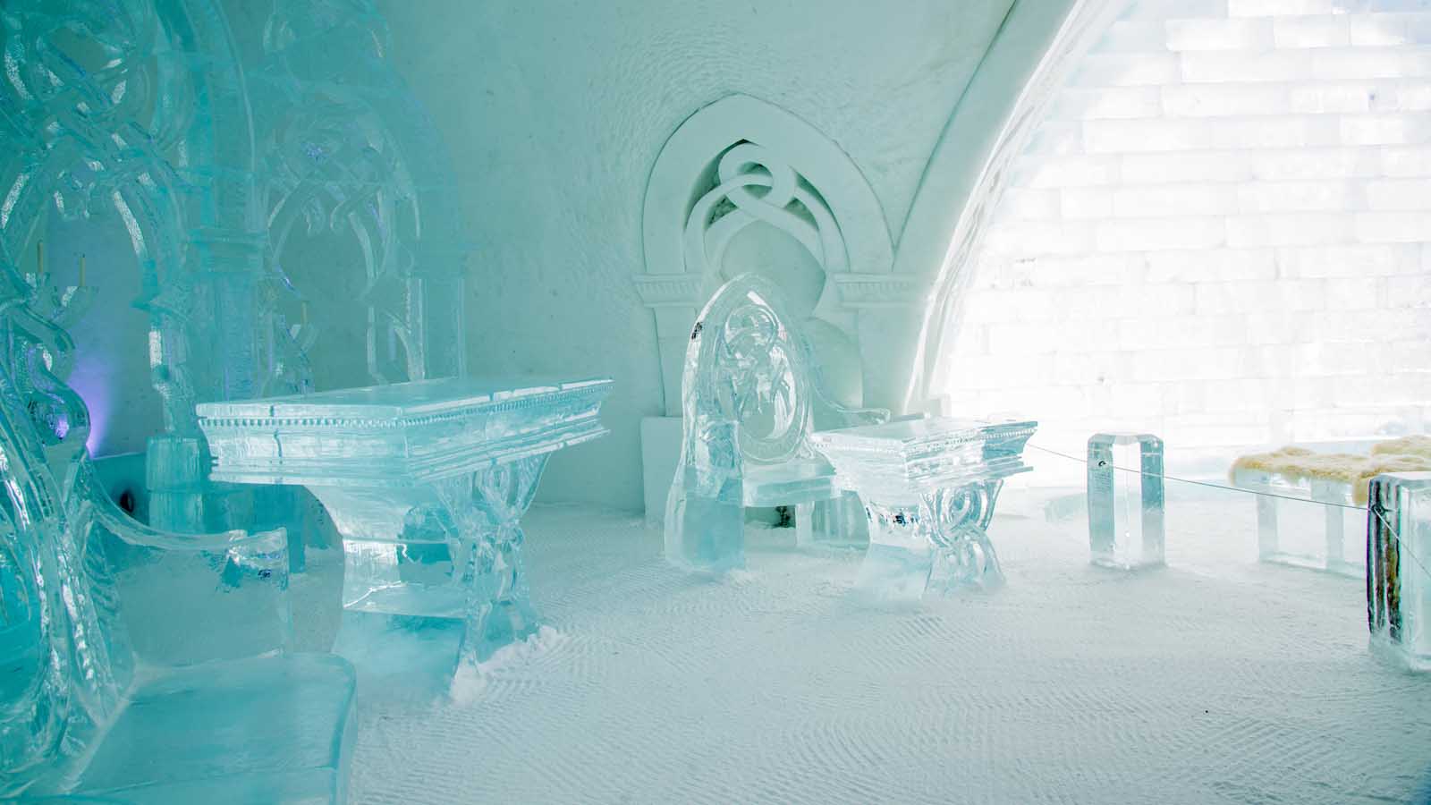 Ice Hotel in Quebec City