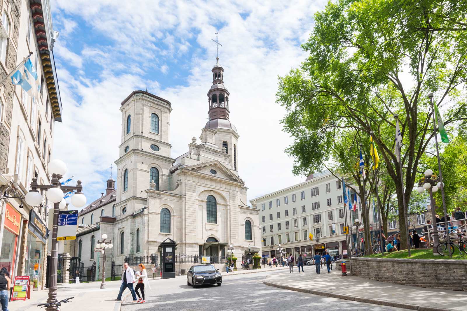 Notre Dame de Quebec in Quebec City