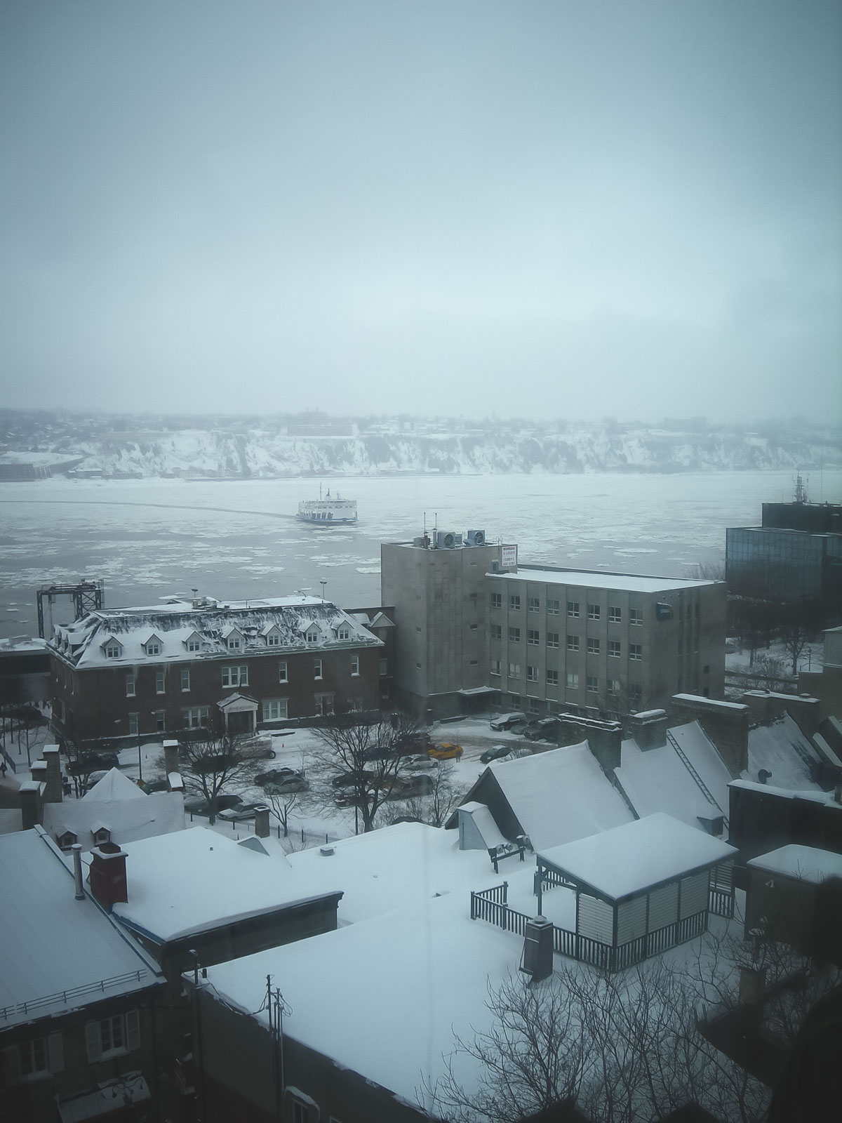 Saint Lawrence River from Quebec City