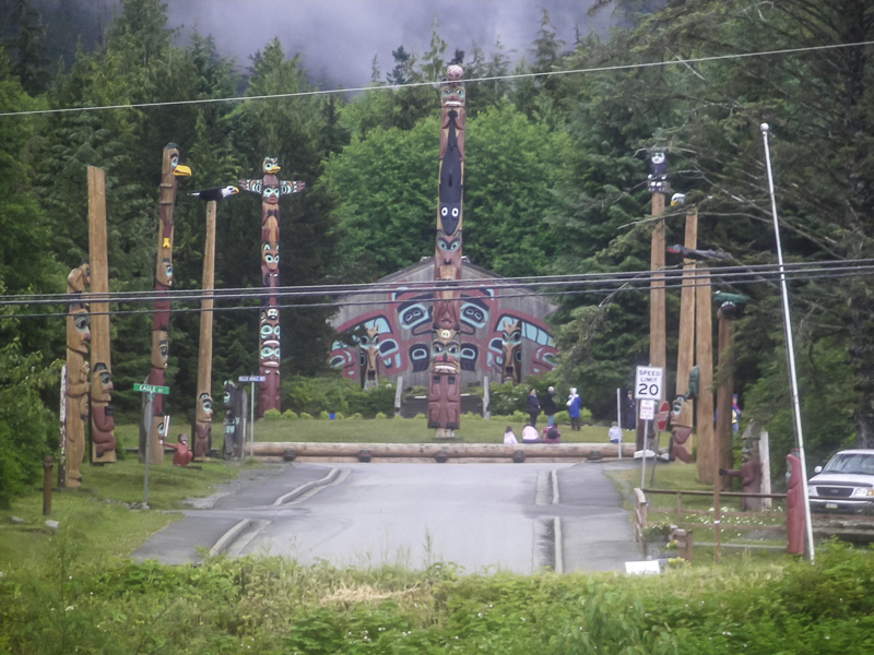 Totem State Historical Park in Ketchikan, alaska