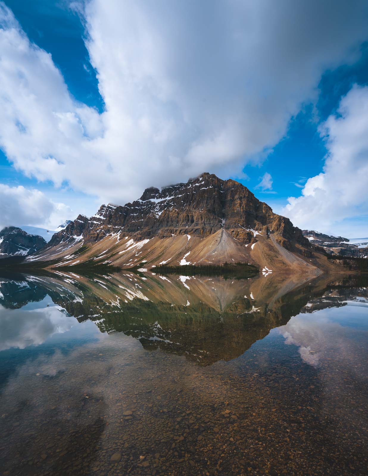 Visit Bow Lake in Banff National Park