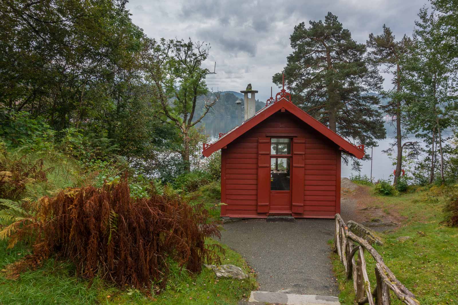 things to do in bergen Edvard Grieg Hut Bergen Norway