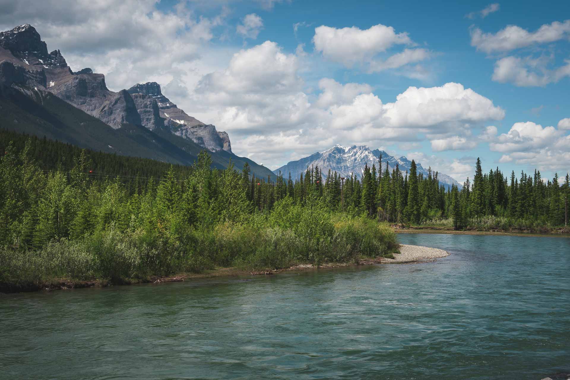 things to do in canmore bow river view canmore alberta