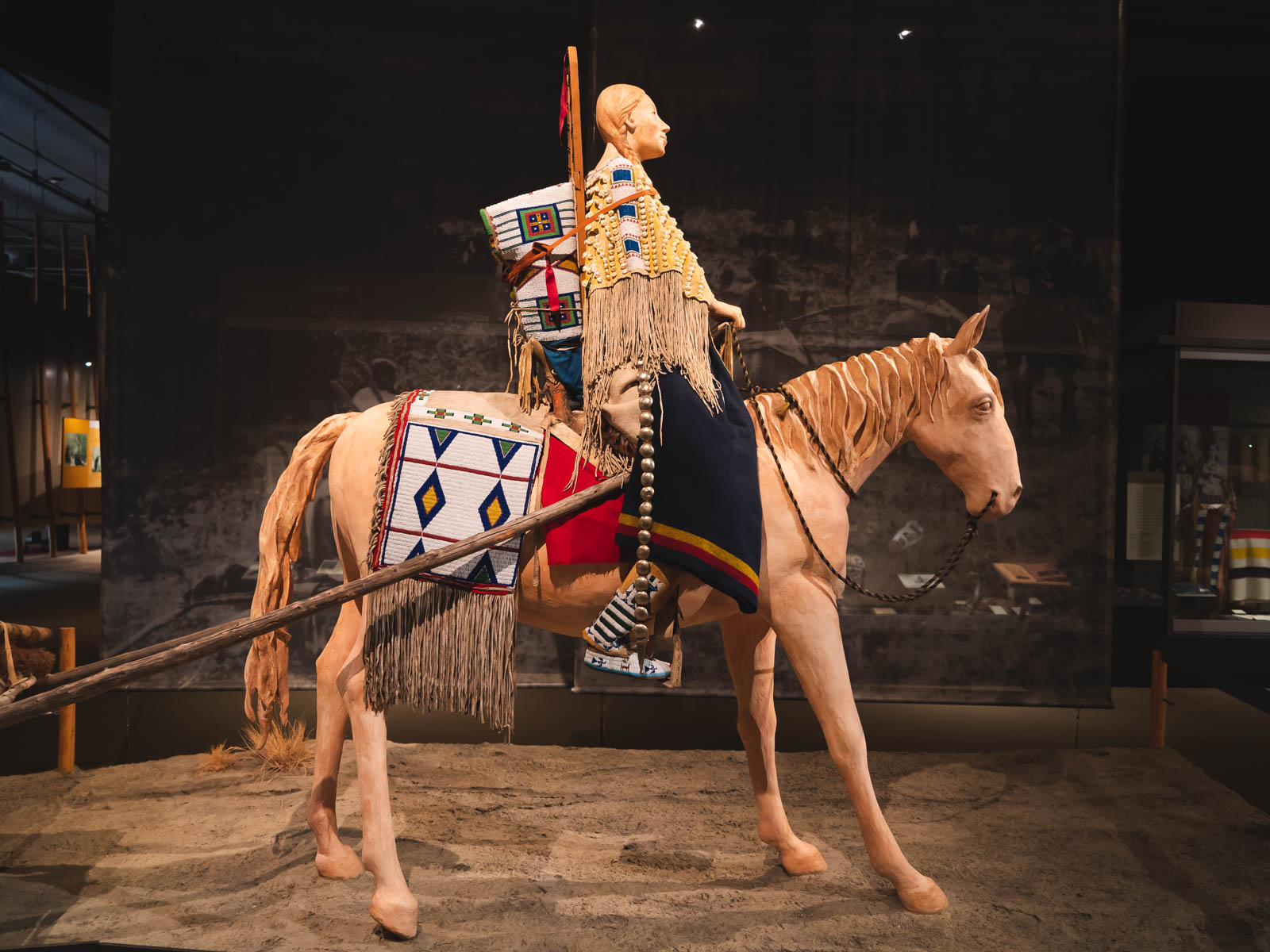 Things to do in Cody Wyoming Plains Indian Museum Display