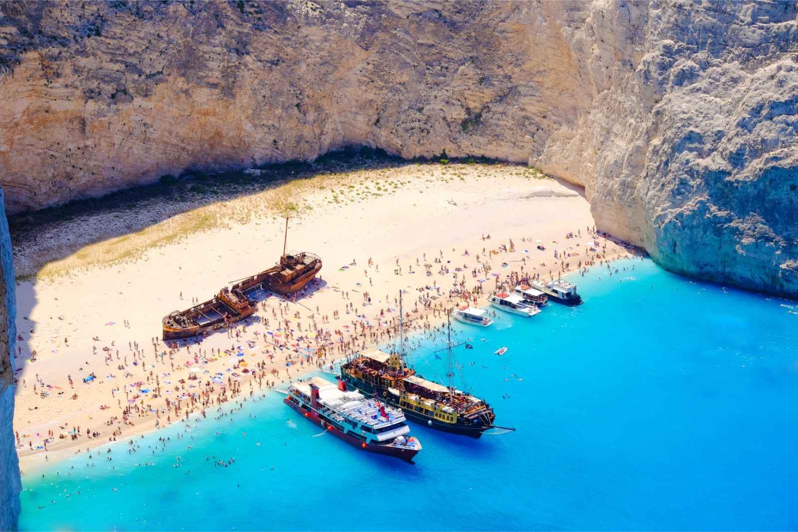 Things to do in Greece Shipwreck Beach Zakynthos