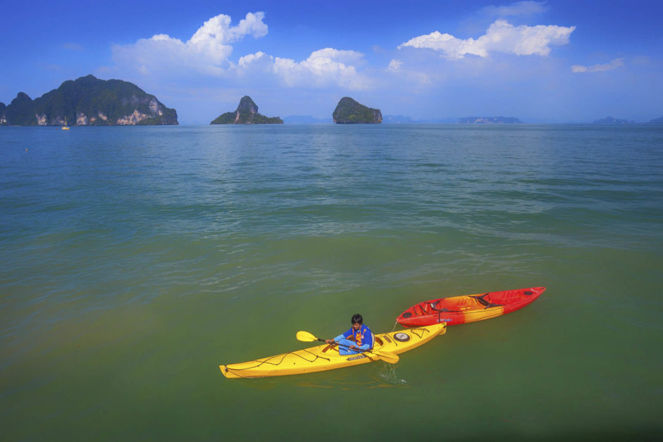 Ao Thalane Bay in Krabi, Thailand