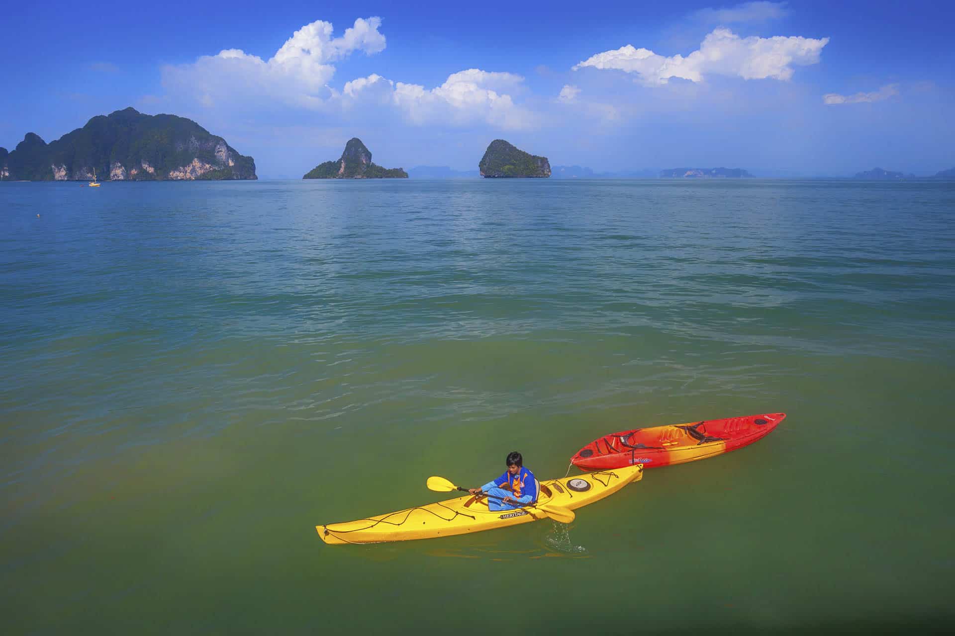 things to do in thailand sea canoe