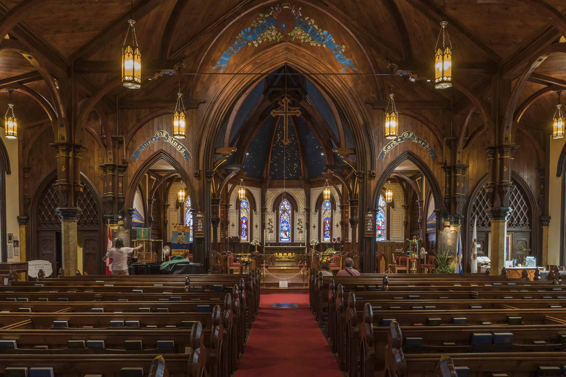 interior of St John's Anglican Church