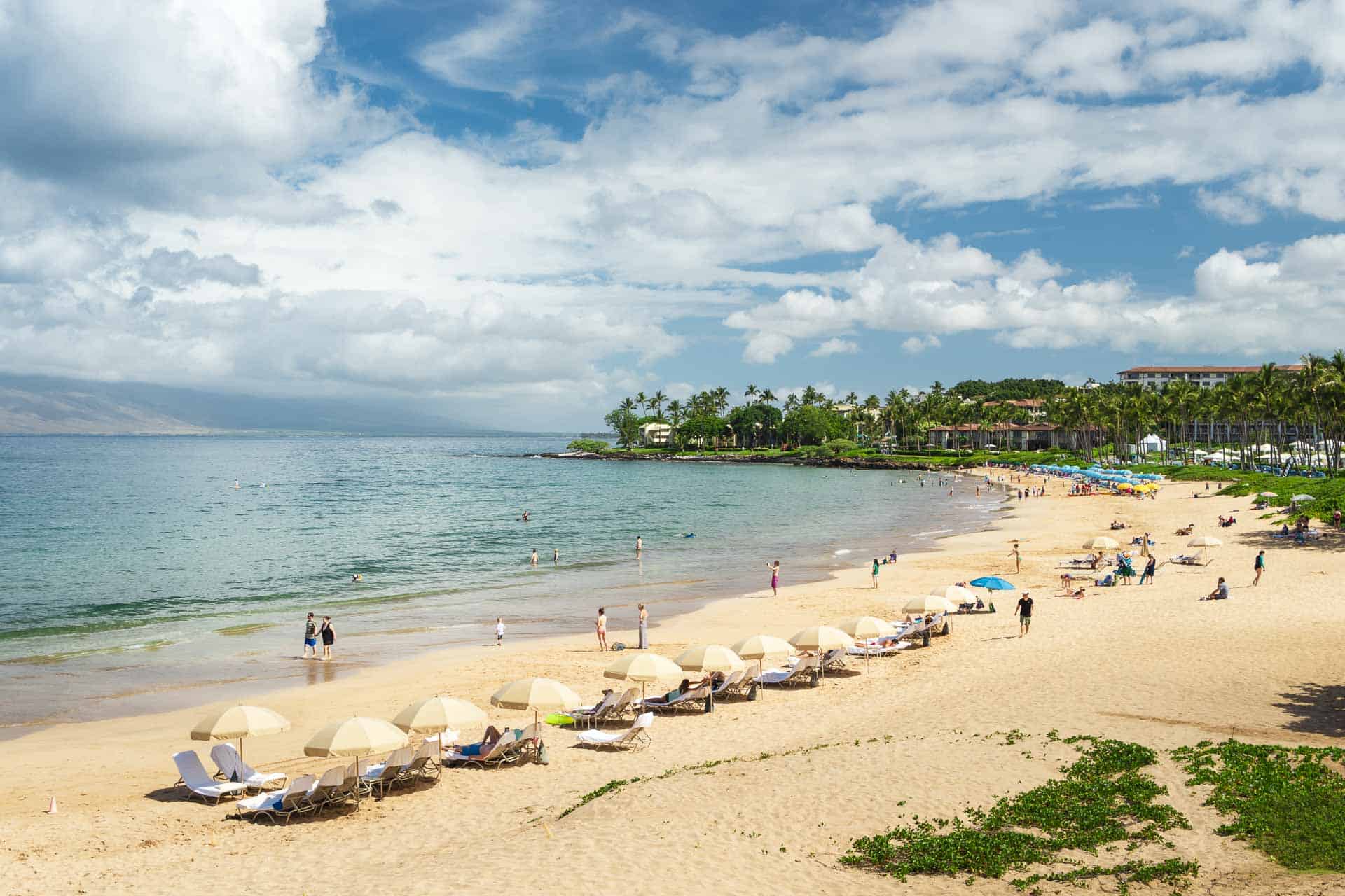 things to do in Maui wide sand beach