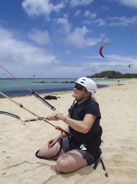 Kiteboarding in Maui