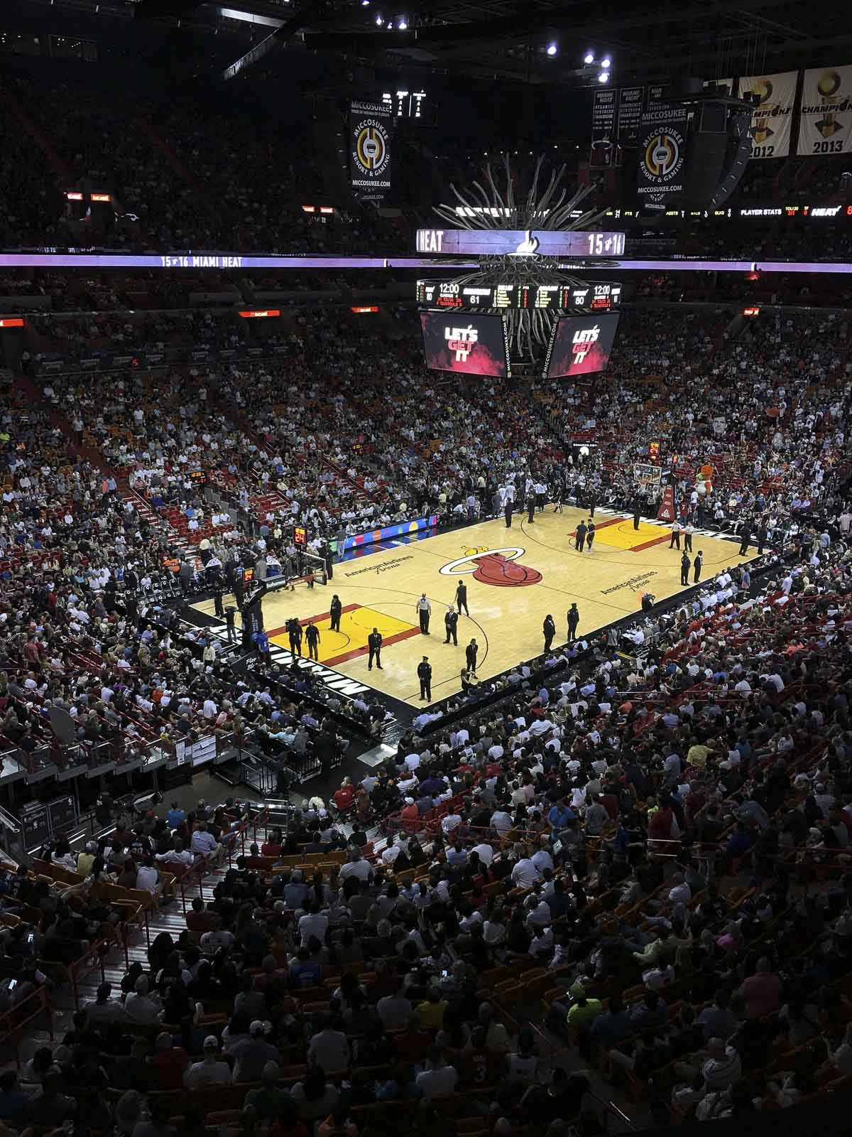 Things to do in Miami watch the Miami Heat