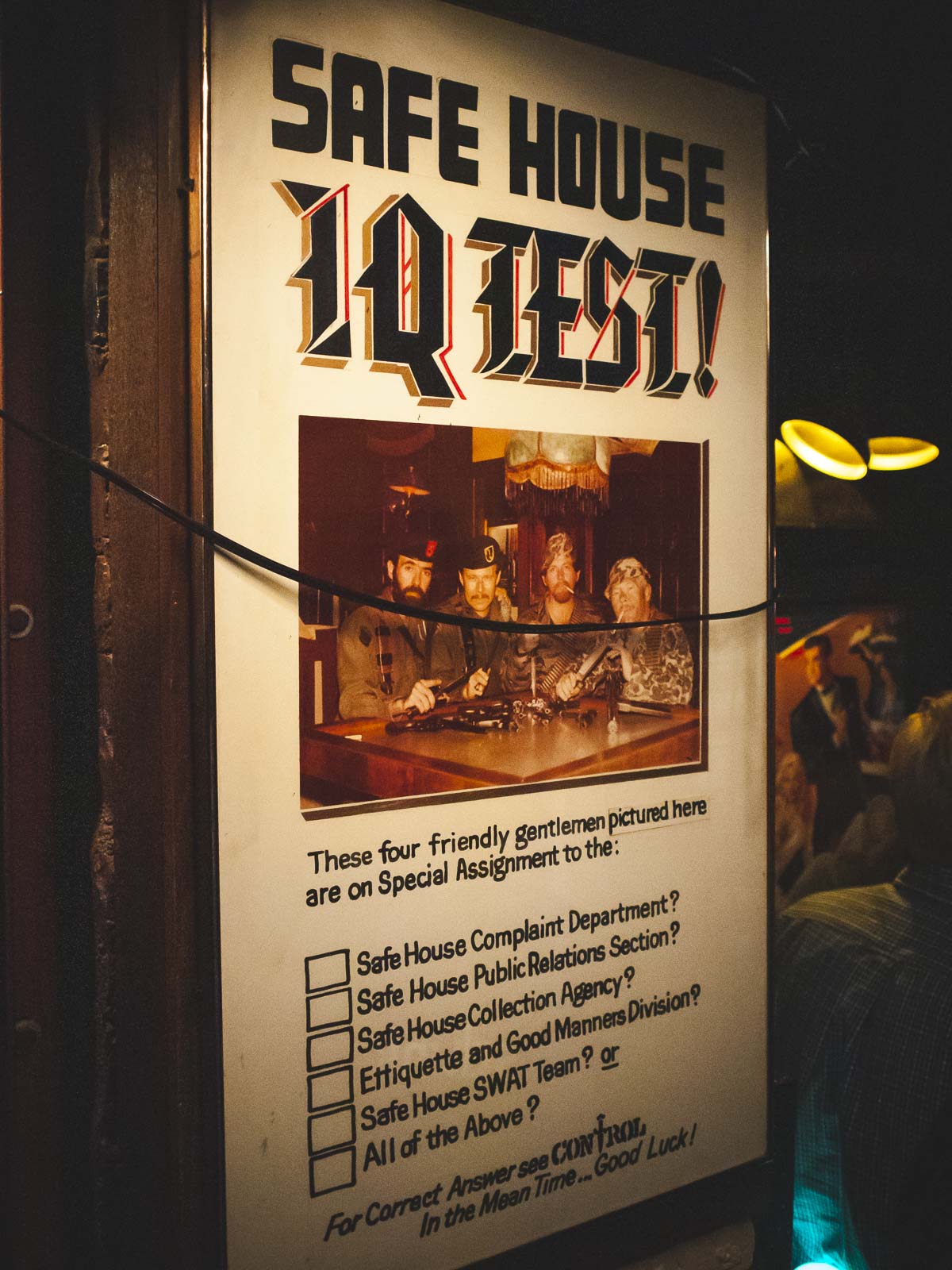The Safe House Speakeasy in Milwaukee