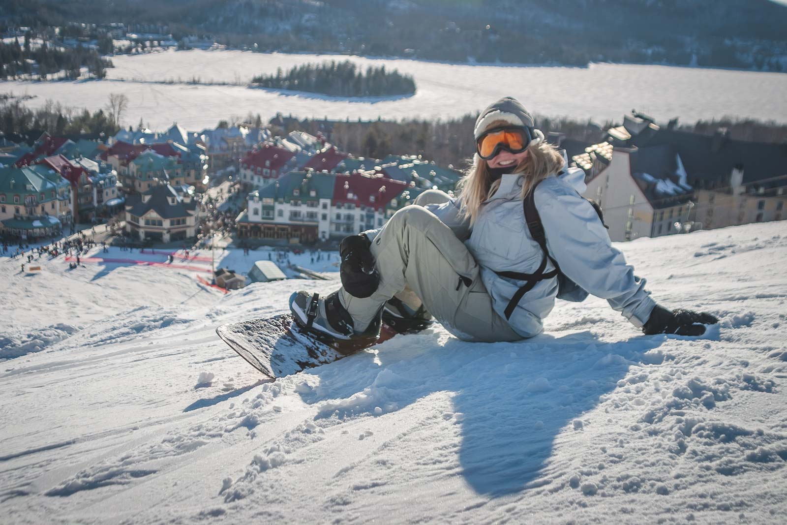Snowboarding things to do in Mont Tremblant Quebec