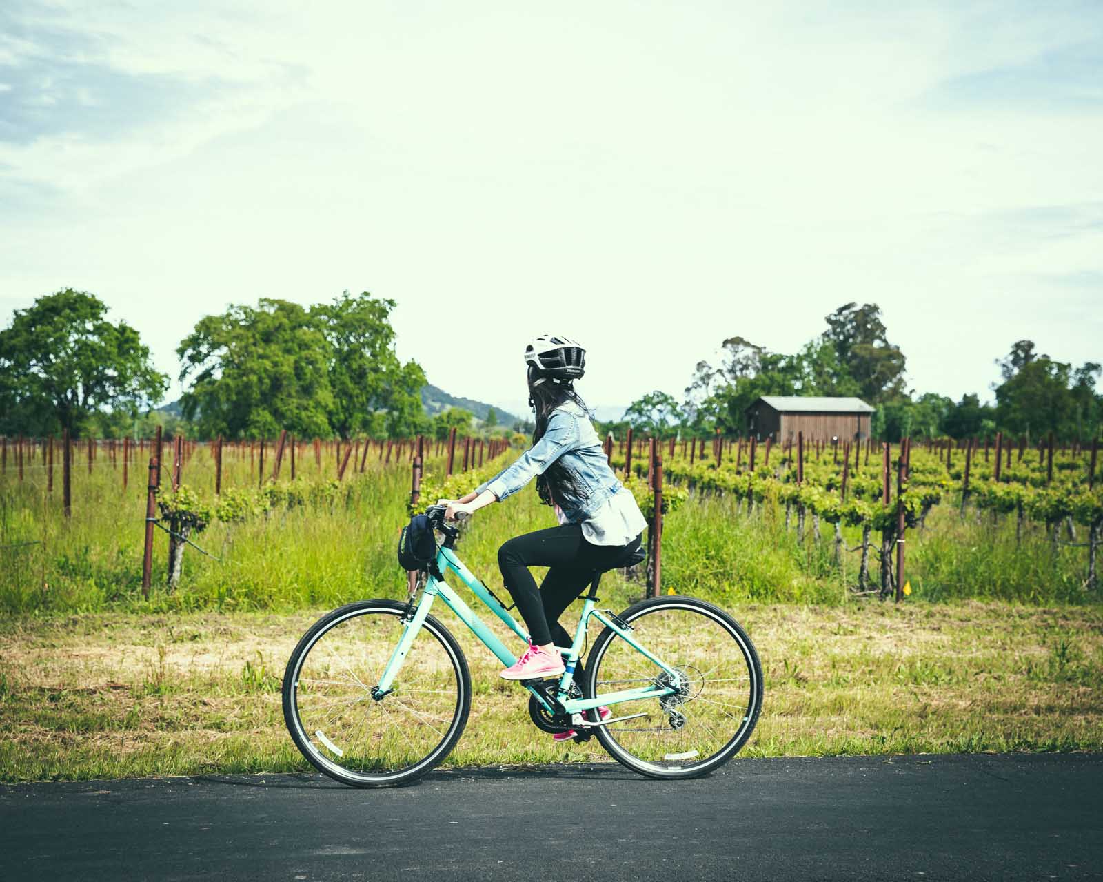 things to do in Napa Valley Spa Treatment Bike Tour