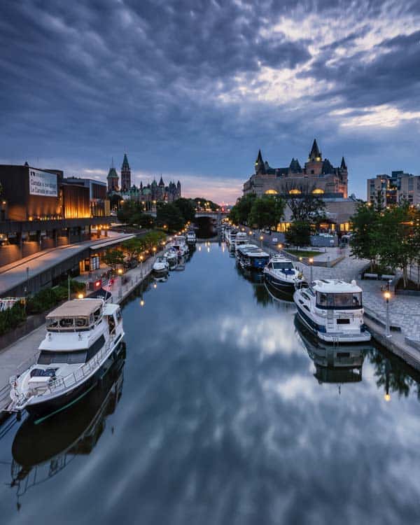 things to do in Ottawa walk rideau canal