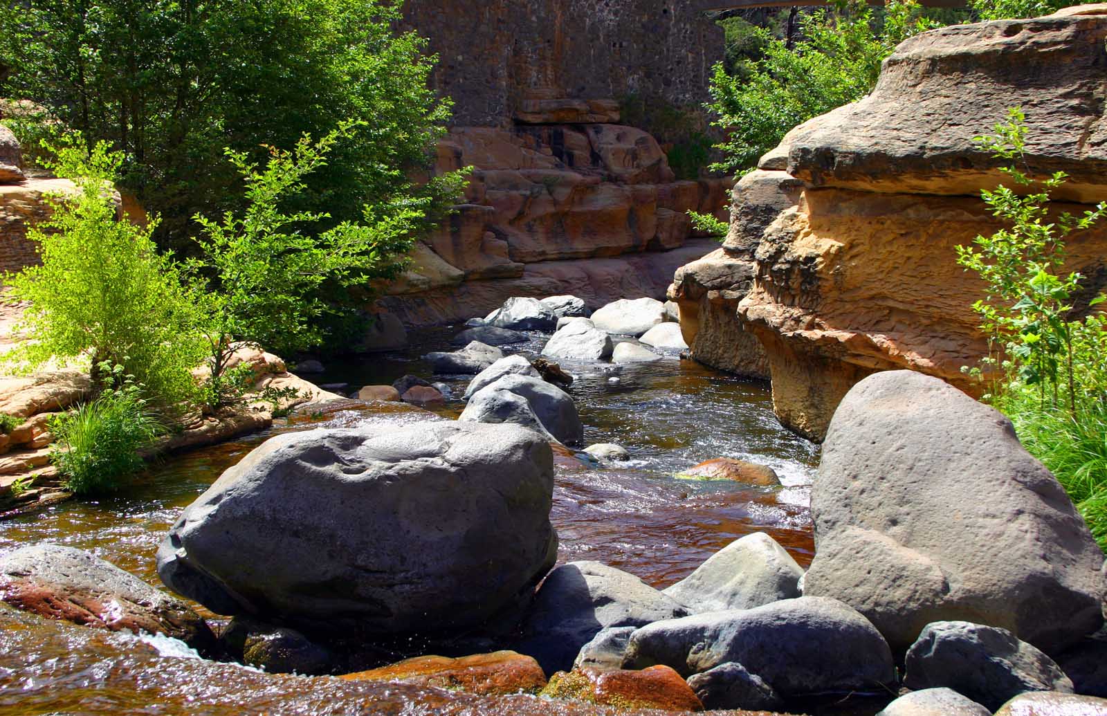 Slide Rock State Park in Sedona Arizona