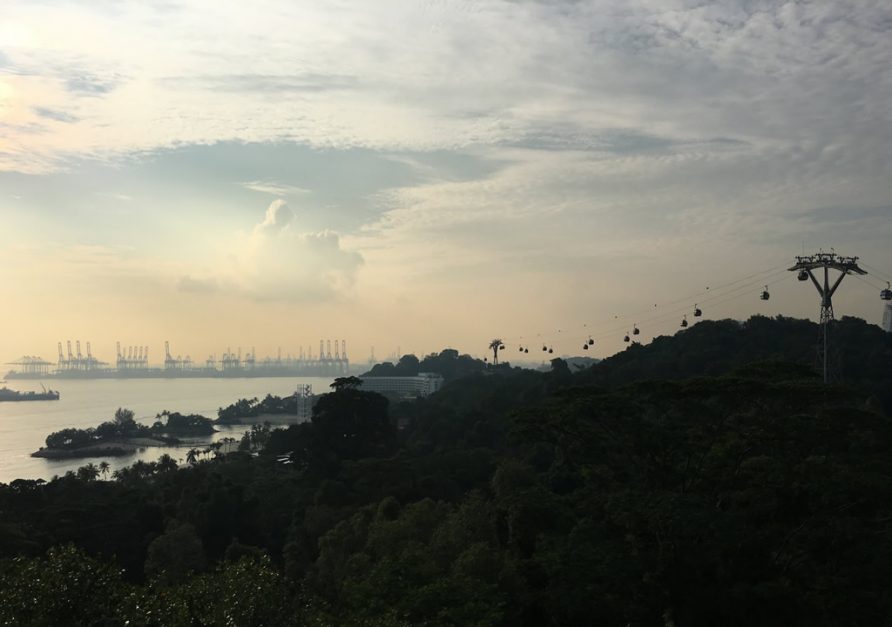 La fin de la deuxième journée de notre itinéraire des choses à faire à Singapour
