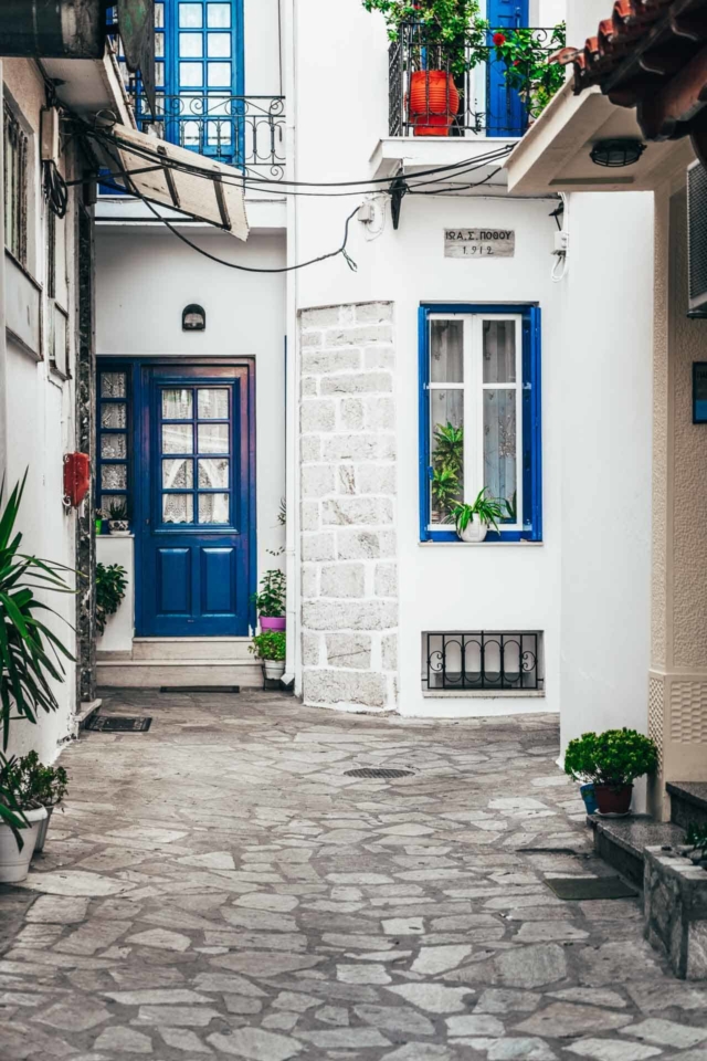 what to do in skiathos greece - old town