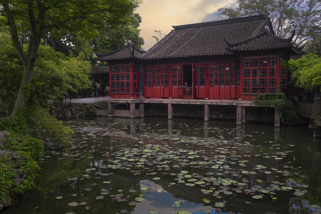 Beautiful buildings in the humble Administrators Garden