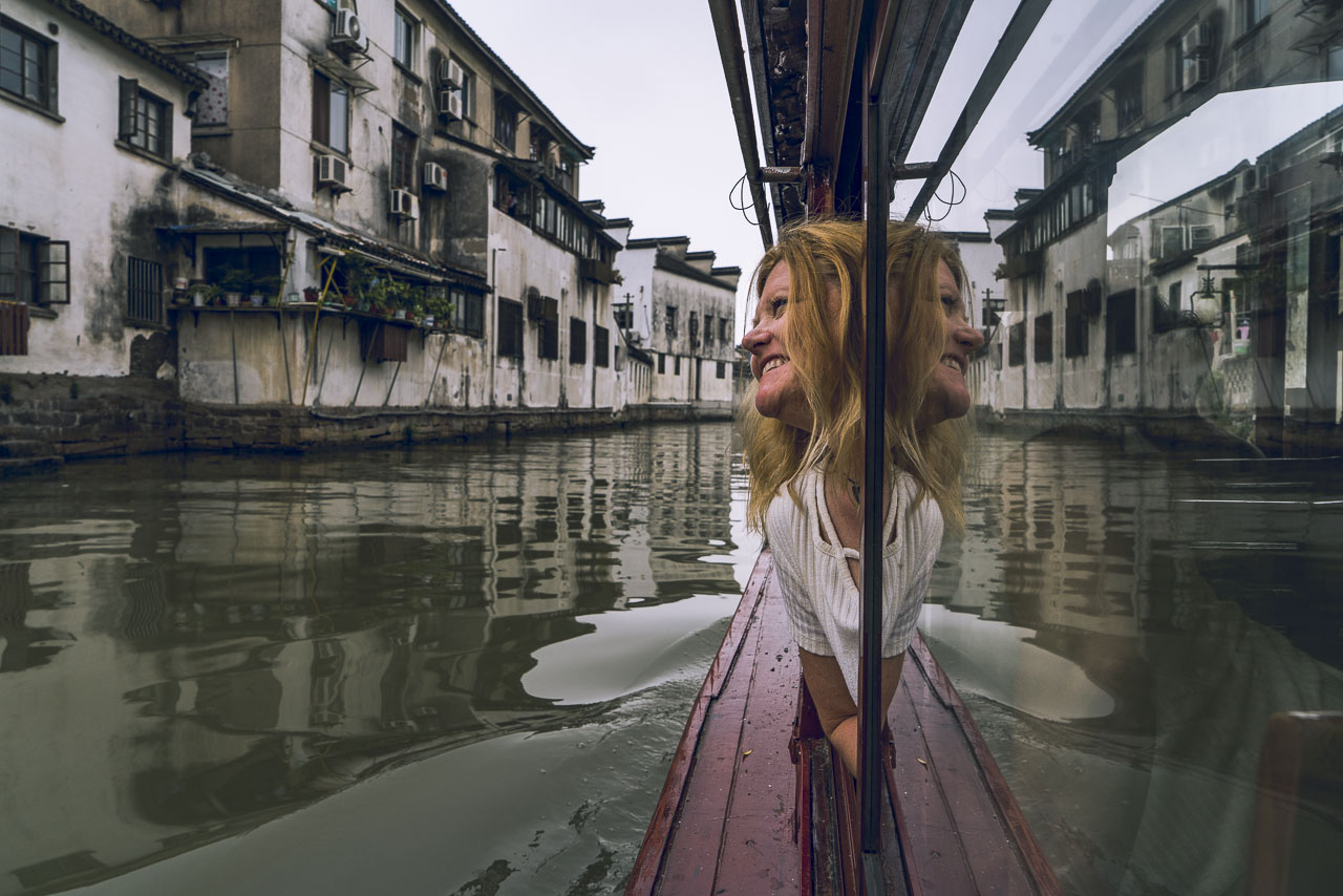 Canal tour off of Shantang street