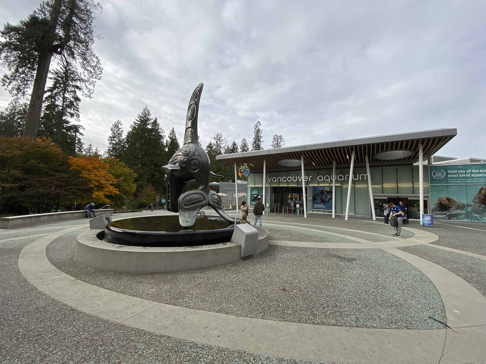 Vancouver Aquarium in Stanley Park Vancouver BC
