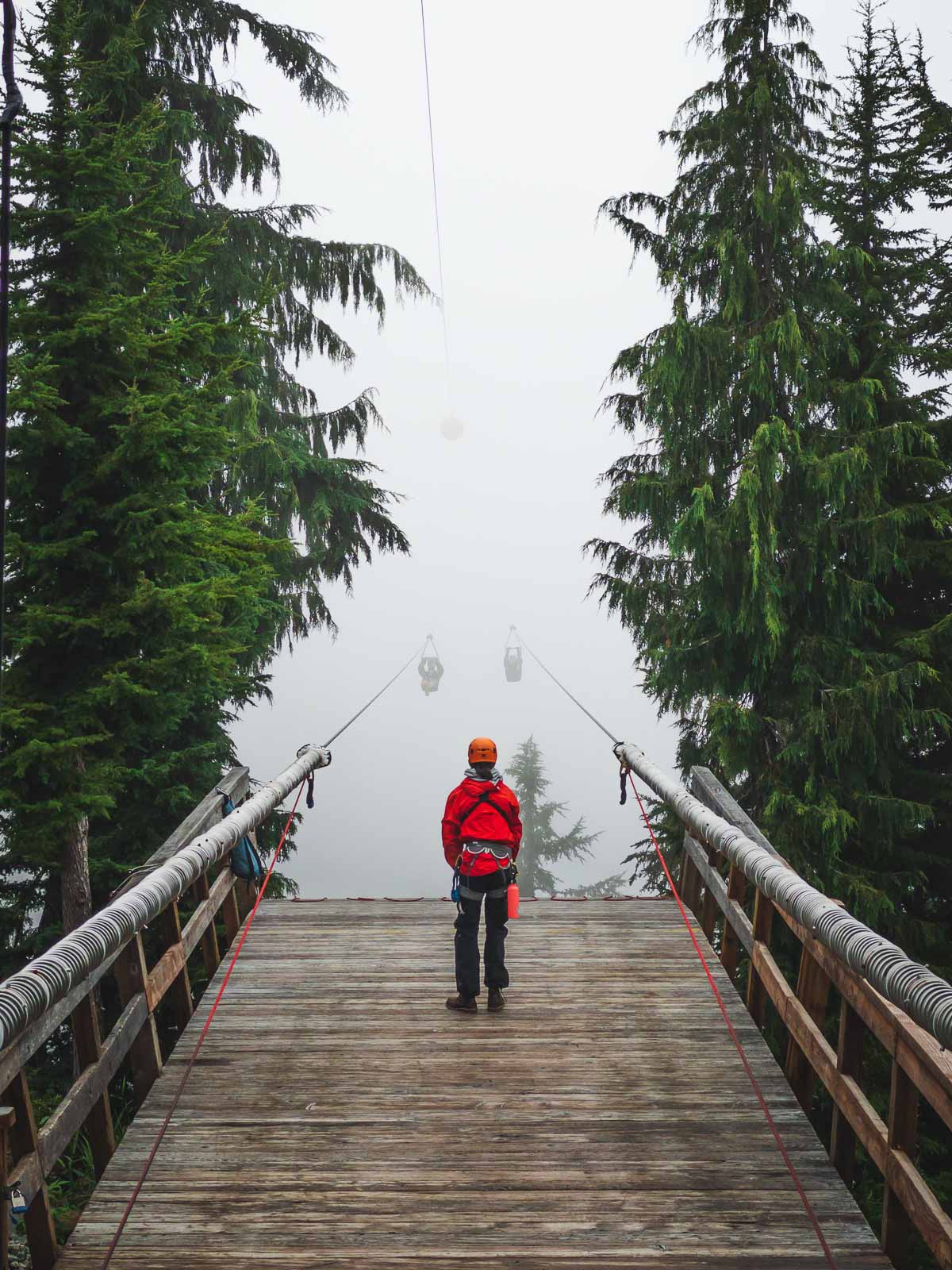 Fun Things to do in Vancouver Canada Zipline Grouse Mountain