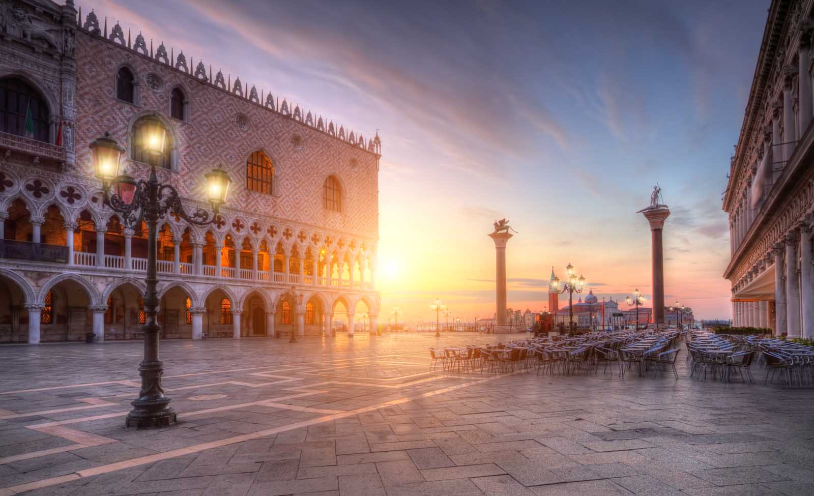 best things to do in Venice St. Marks Square at sunrise