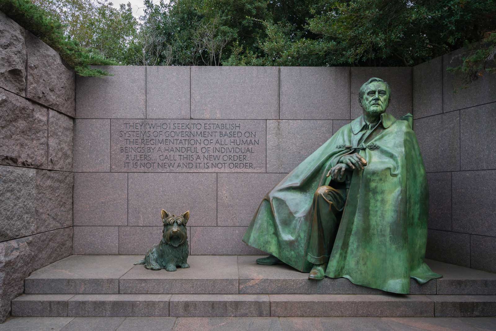 Things to do in Washington DC Franklin Delano Roosevelt Memorial