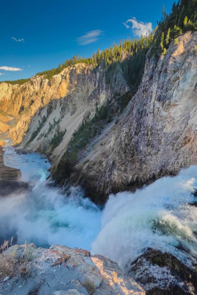 Things to do in Yellowstone National Park Brink of the Lower Falls