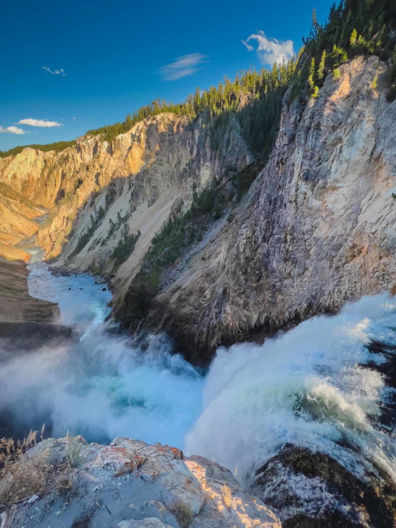 Things to do in Yellowstone National Park Brink of the Lower Falls