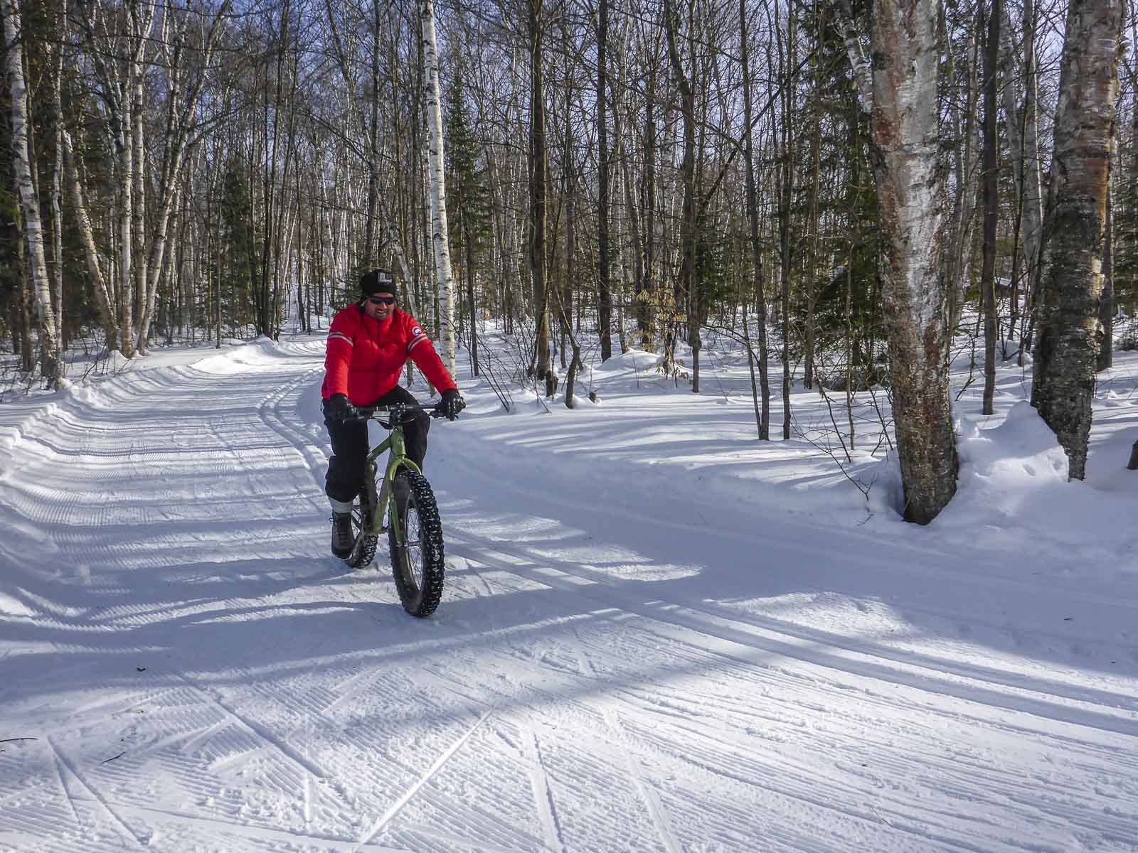 Winter in Ontario Fat Biking