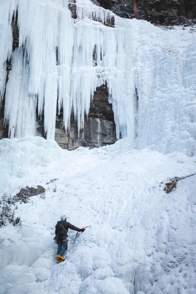 Things to do in winter in Canada Ice Climbing