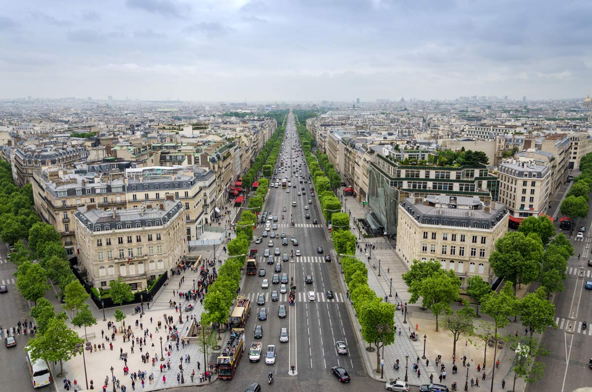 Three Days in Paris Itinerary Champs Elysees