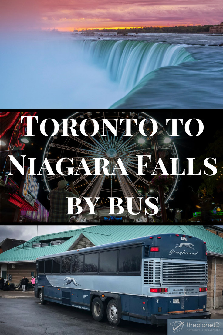 Toronto to Niagara Falls by Bus Pin