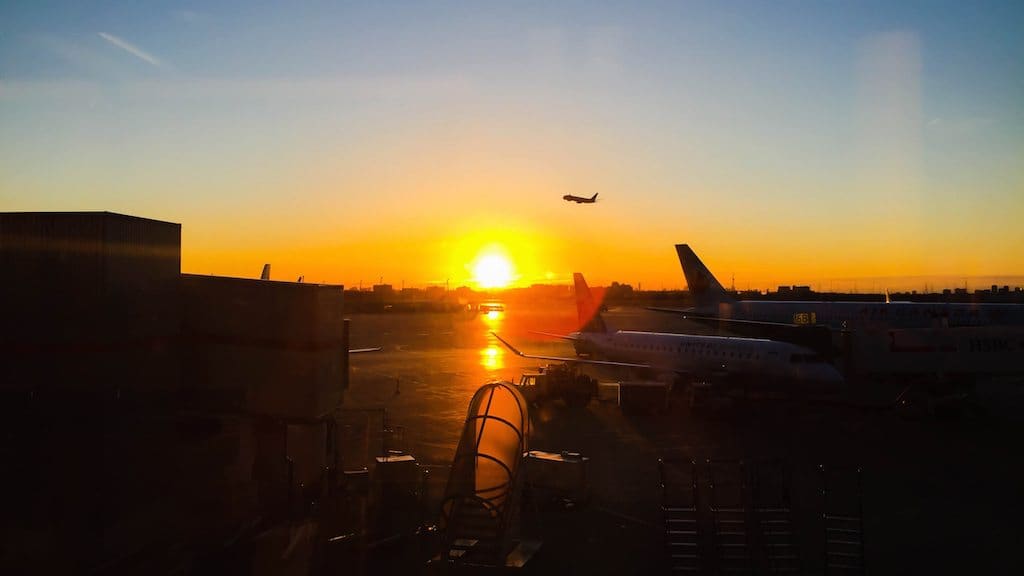 Toronto Pearson Airport flight