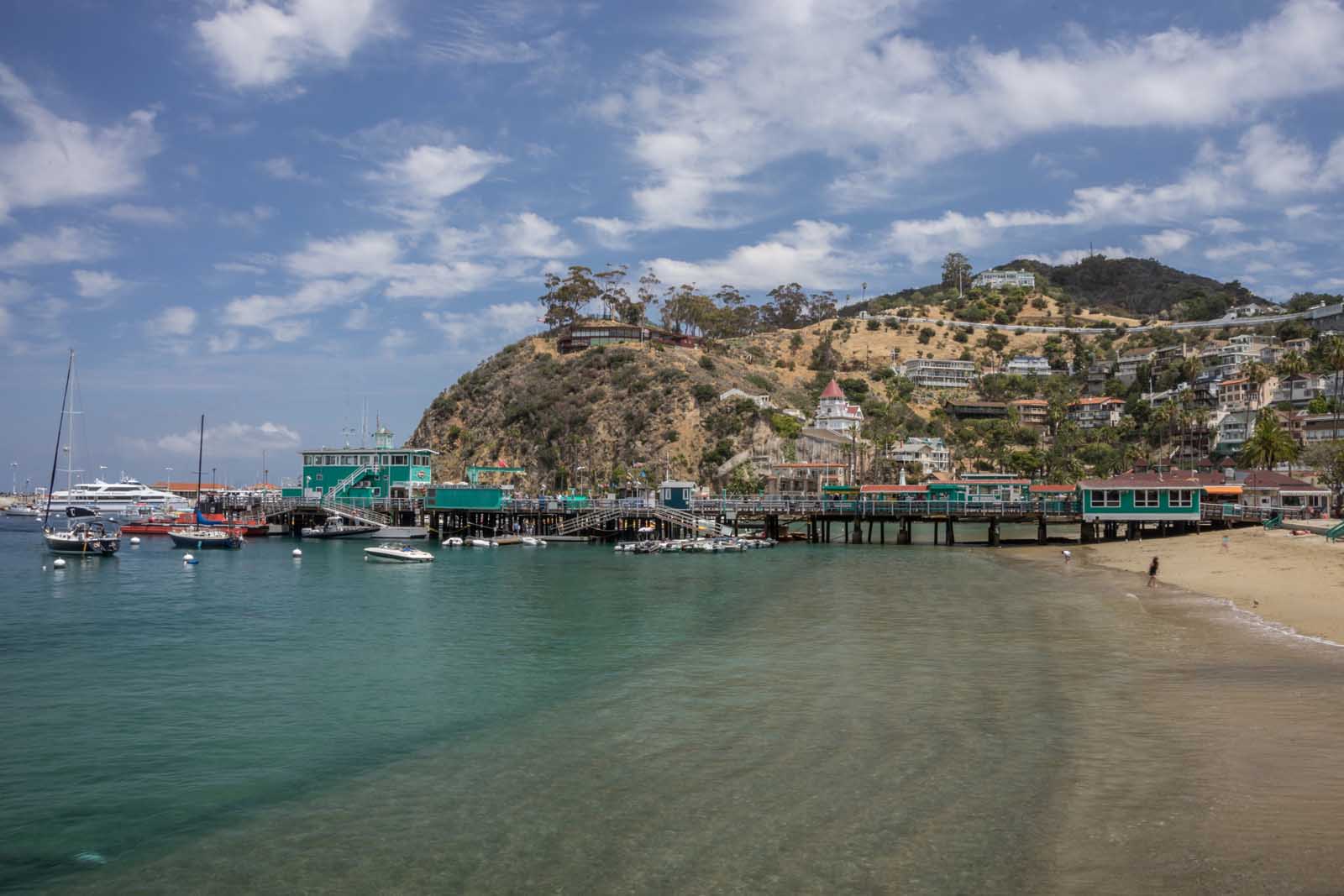 Town of Avalon on Catalina Island