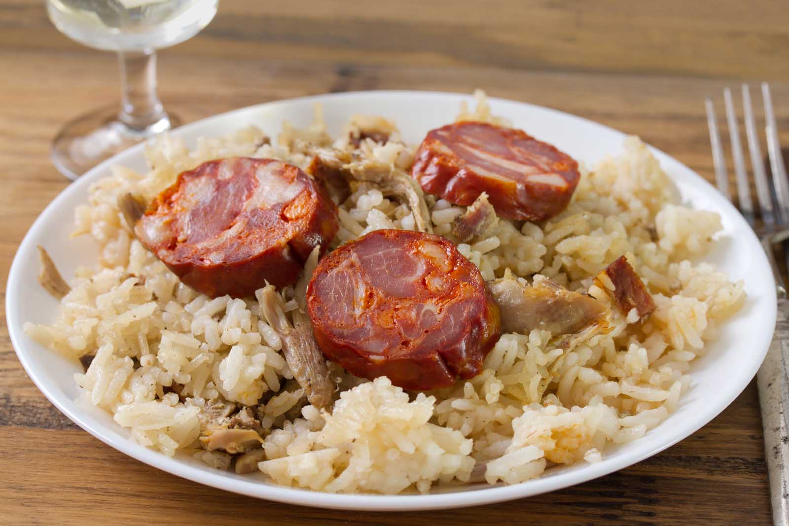 Portuguese Food Duck Rice