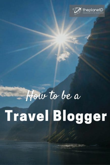 How to be a professional travel blogger