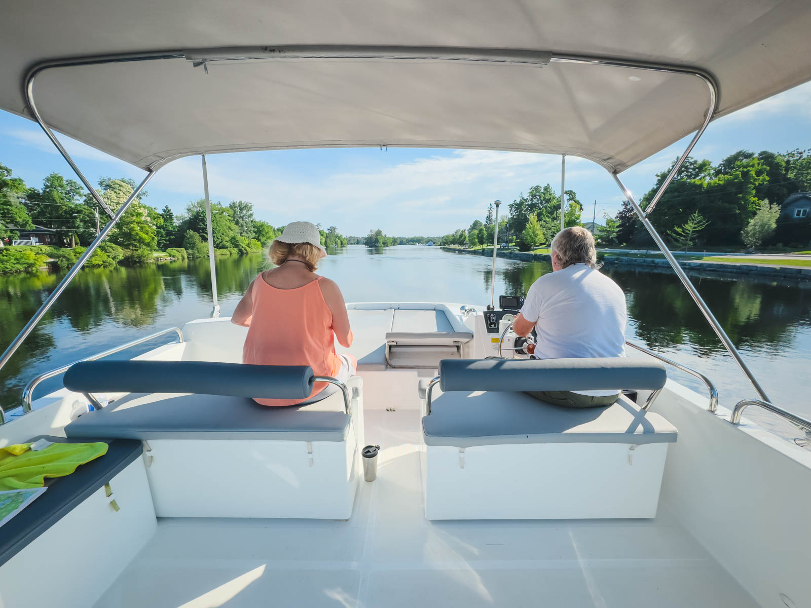 Trent Severn Waterway Le Boat Burleigh Falls to Lakfield