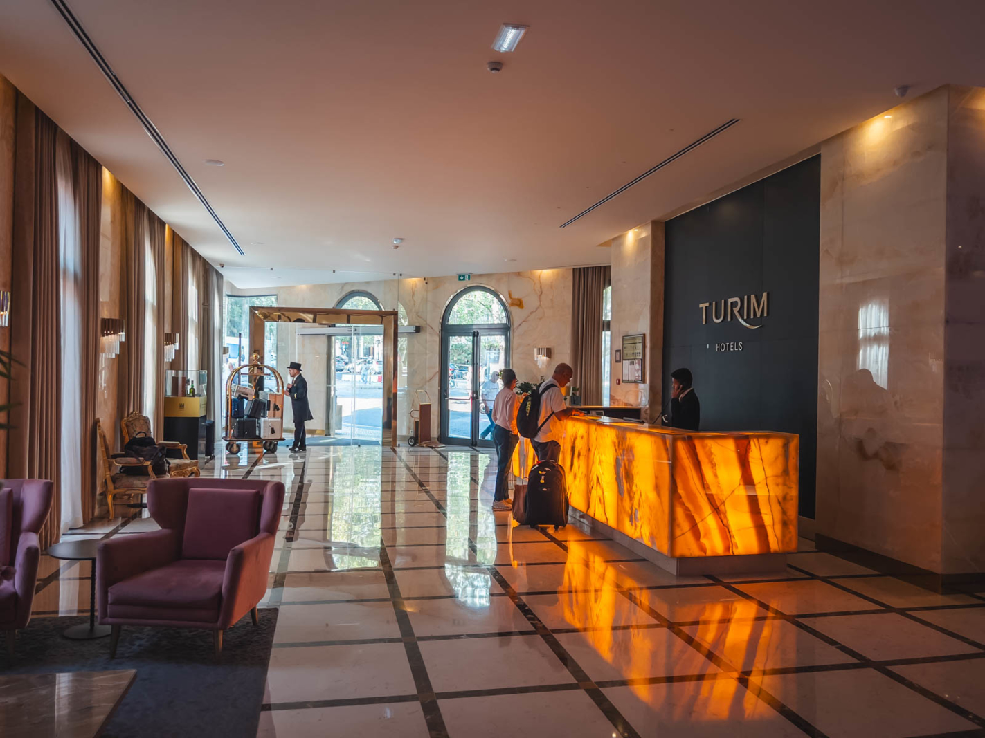 Turim Hotel in Lisbon Portugal