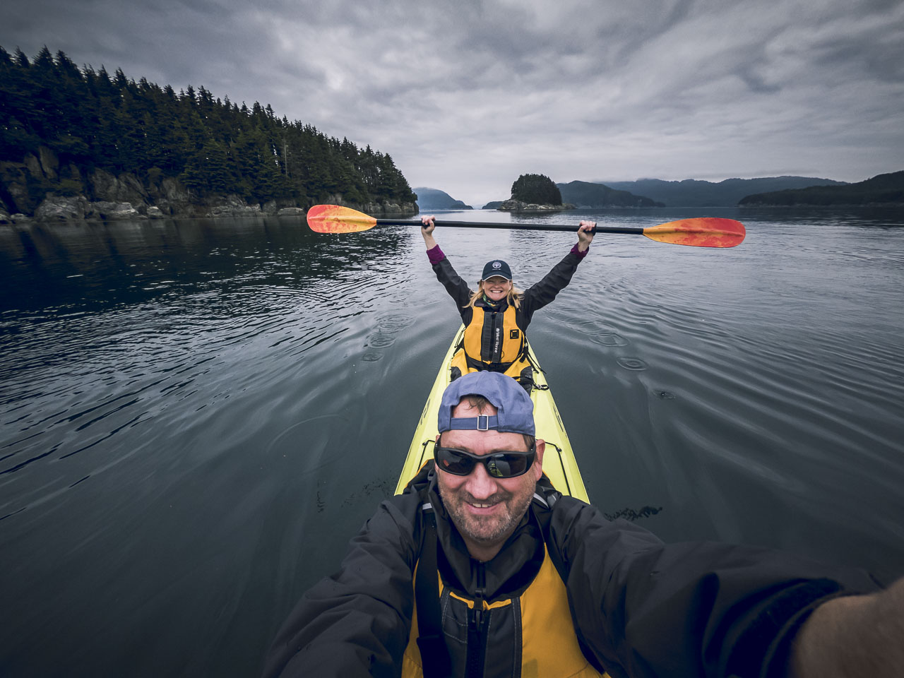 The Planet D kayaking in Alaska