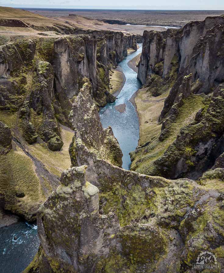 iceland places to visit Fjadrargljufur Canyon