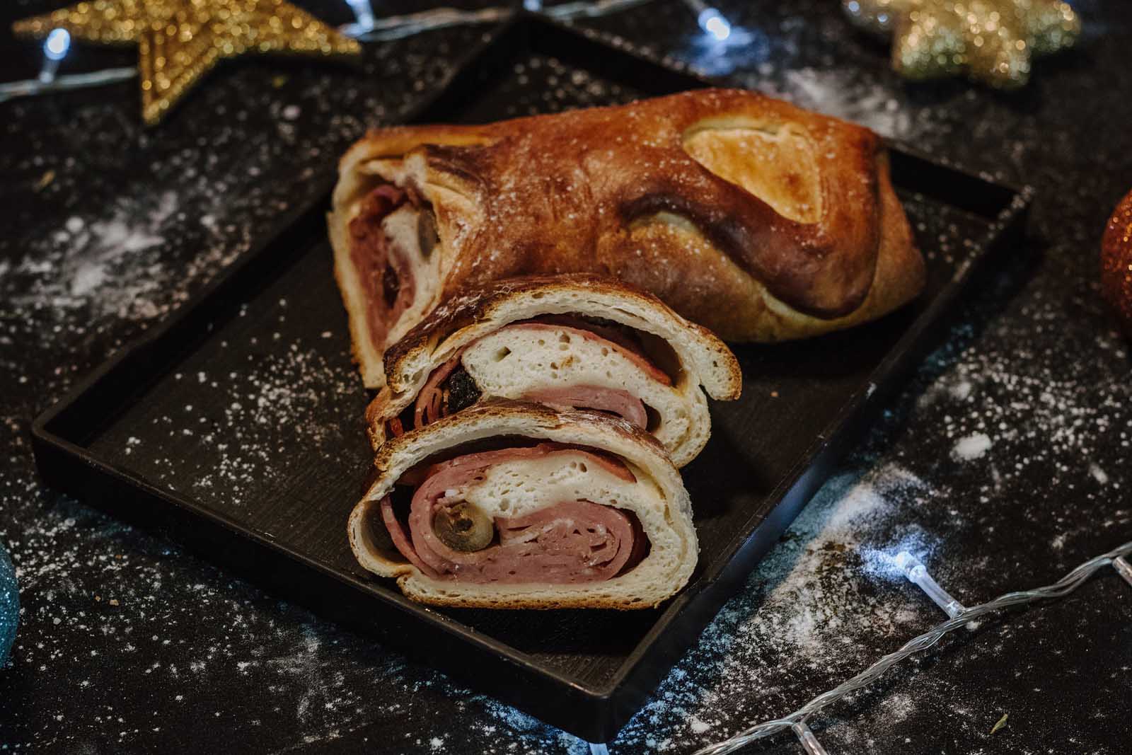 Venezuelan Food Pan de Jamon